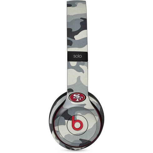 NFL San Francisco 49ers Camo Beats Solo 3 Wireless Skin